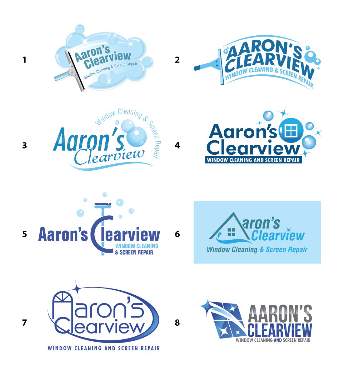 cleaning logo design