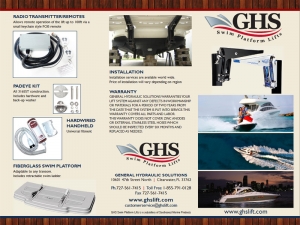 marine trifold brochure design