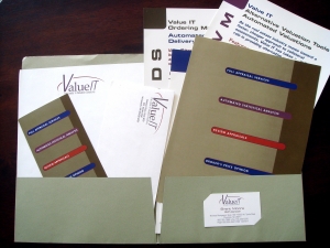 ValueIT Corporate Stationery Package Design