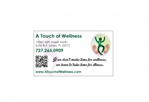 wellness business card