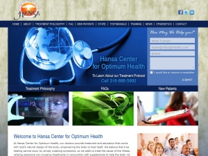 hansa-center-website-design