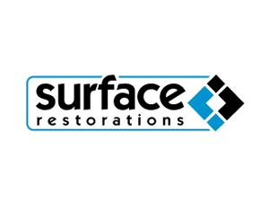 surface restoration logo design